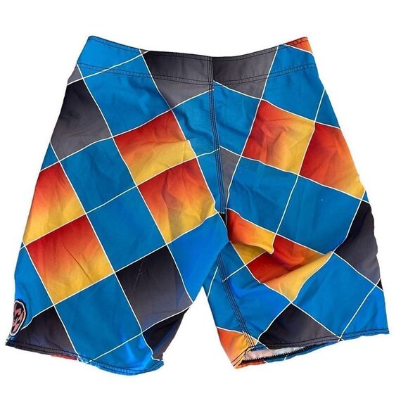 Billabong Mens Boardshorts Platinum Quad Stretch Colourblock Size 32 - Picture 2 of 8